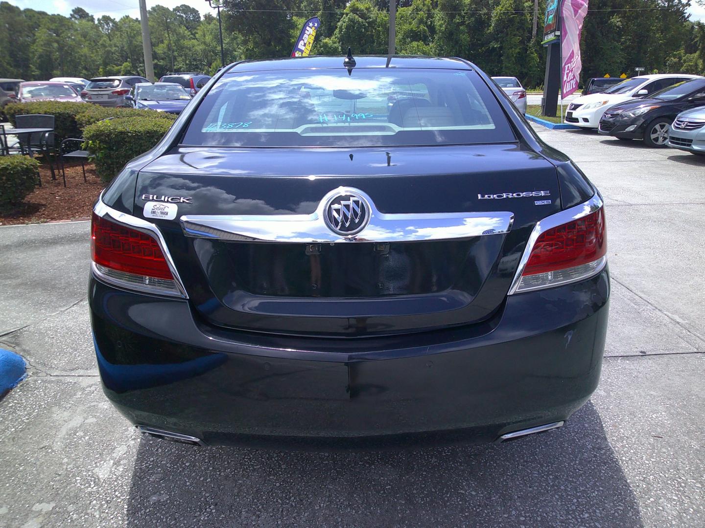 2010 BLACK BUICK LACROSSE CXS (1G4GE5EVXAF) , located at 390 Hansen Avenue, Orange Park, FL, 32065, (904) 276-7933, 30.130497, -81.787529 - Photo#3